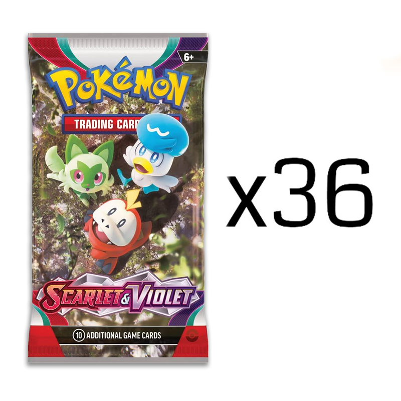 Pokémon TCG: Scarlet & Violet Loose Booster Box: 36 Loose Packs