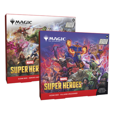 Magic the Gathering: Marvel Super Heroes: Scene Boxes (Set of 2)