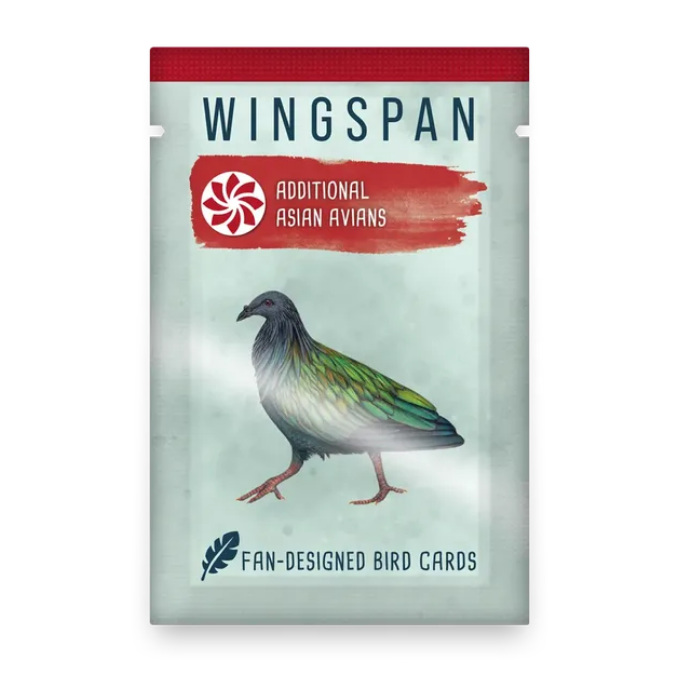Wingspan: Fan-Designed Bird Card Pack: Additional Asian Avians