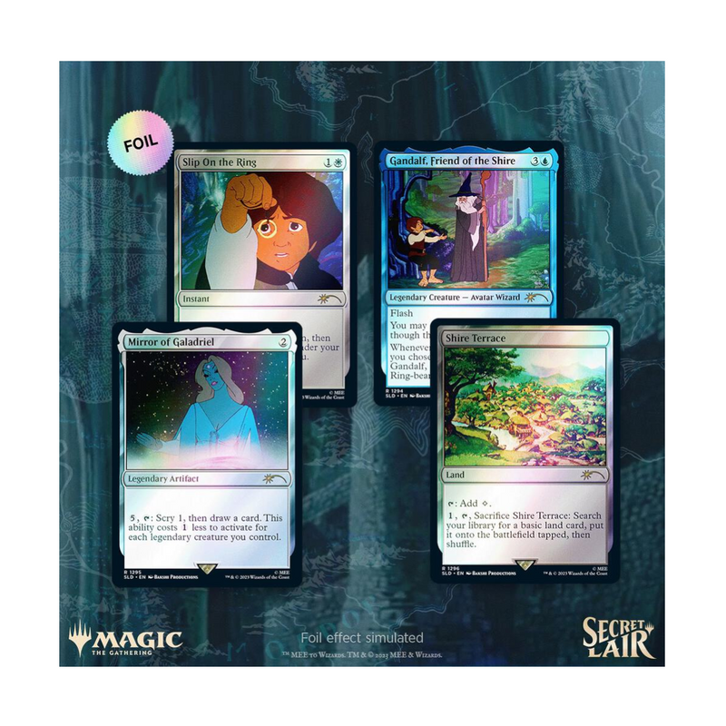 Magic the Gathering: Secret Lair: More Adventures in Middle-Earth - Traditional Foil Edition