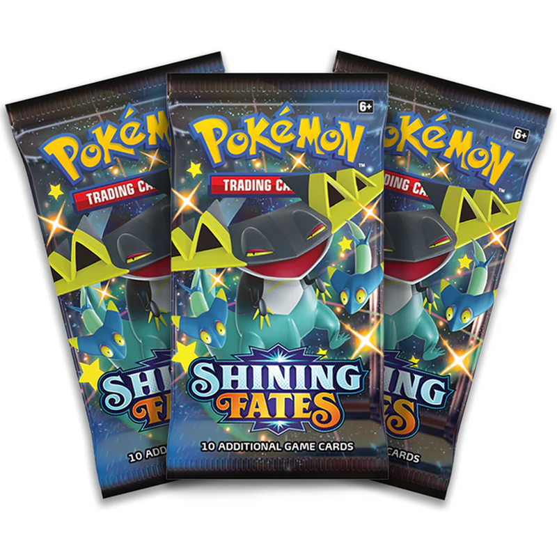 Pokmon TCG: Shining Fates Booster Pack: 3 Pack Pokmon TCG: Shining Fates Booster Pack: 3 Pack
