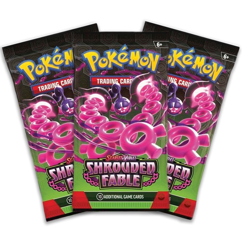 Pokmon TCG: Shrouded Fable Loose Booster Pack: 3 Pack Pokmon TCG: Shrouded Fable Loose Booster Pack: 3 Pack