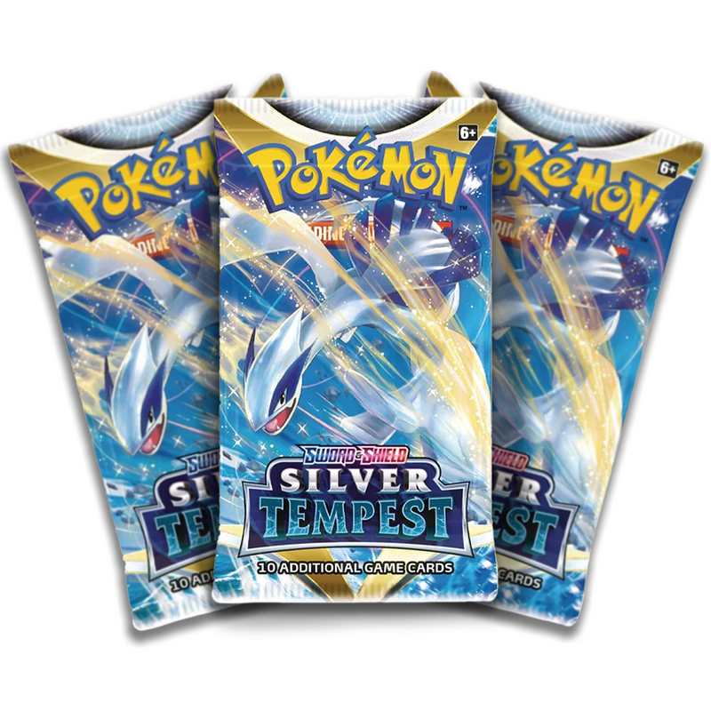 Pokémon TCG: Silver Tempest Booster Pack: 3 Pack