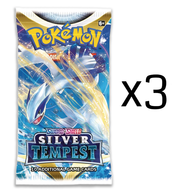 Pokémon TCG: Silver Tempest Booster Pack: 3 Pack