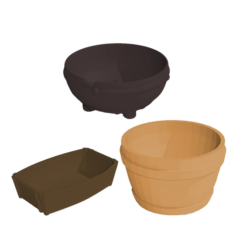 Everdell: Silverfrost: Deluxe Resource Vessels