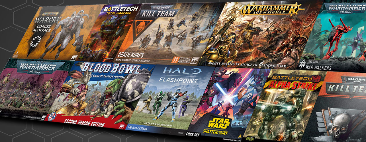 Collection navigation image that links to the miniature games collection.