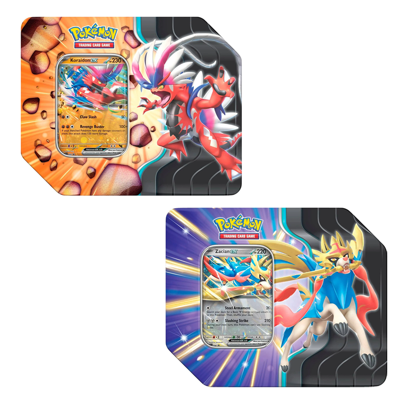pokmon trading card game slashing legends tin zacian packs TCG: ex (1 Foil Promo & 4 Booster Packs) : Toys & Games Pokemon TCG: Slashing Legends Tin