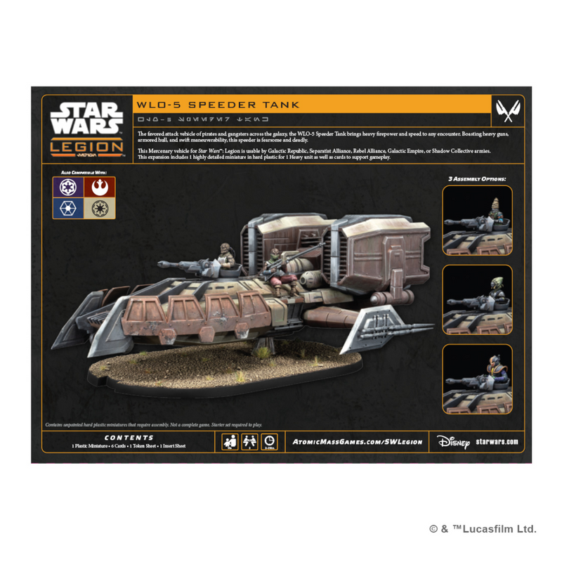 Star Wars: Legion - WL0-5 Speeder Tank