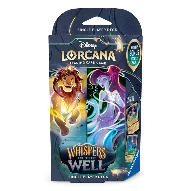 Lorcana - Whispers in the Well - Amber & Emerald Starter Deck Lorcana - Whispers in the Well - Amber & Emerald Starter Deck