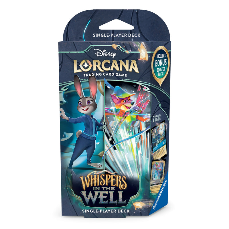 Lorcana - Whispers in the Well - Sapphire & Steel Starter Deck Lorcana - Whispers in the Well - Sapphire & Steel Starter Deck
