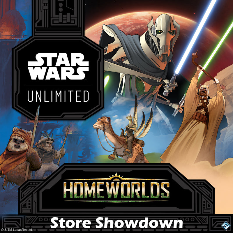 Star Wars Unlimited: Homeworlds Sealed Store Showdown Nov 1