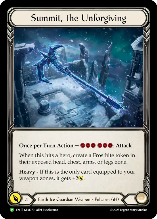 Saturday WINTER on demand Flesh and Blood: LL/SAGE/CC/draft