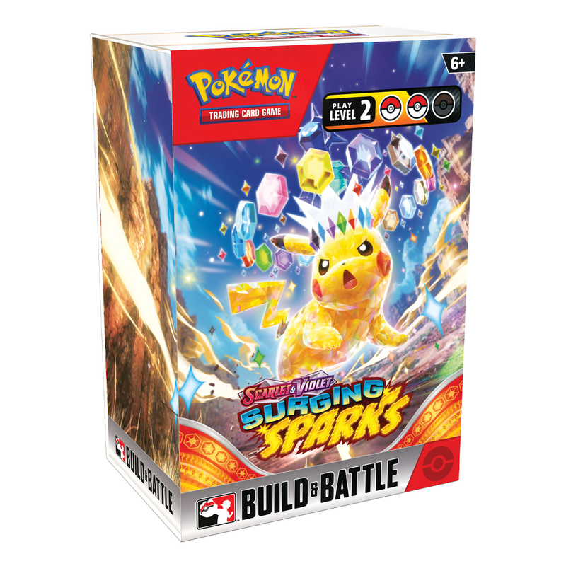 Pokémon TCG: Surging Sparks Build & Battle Box