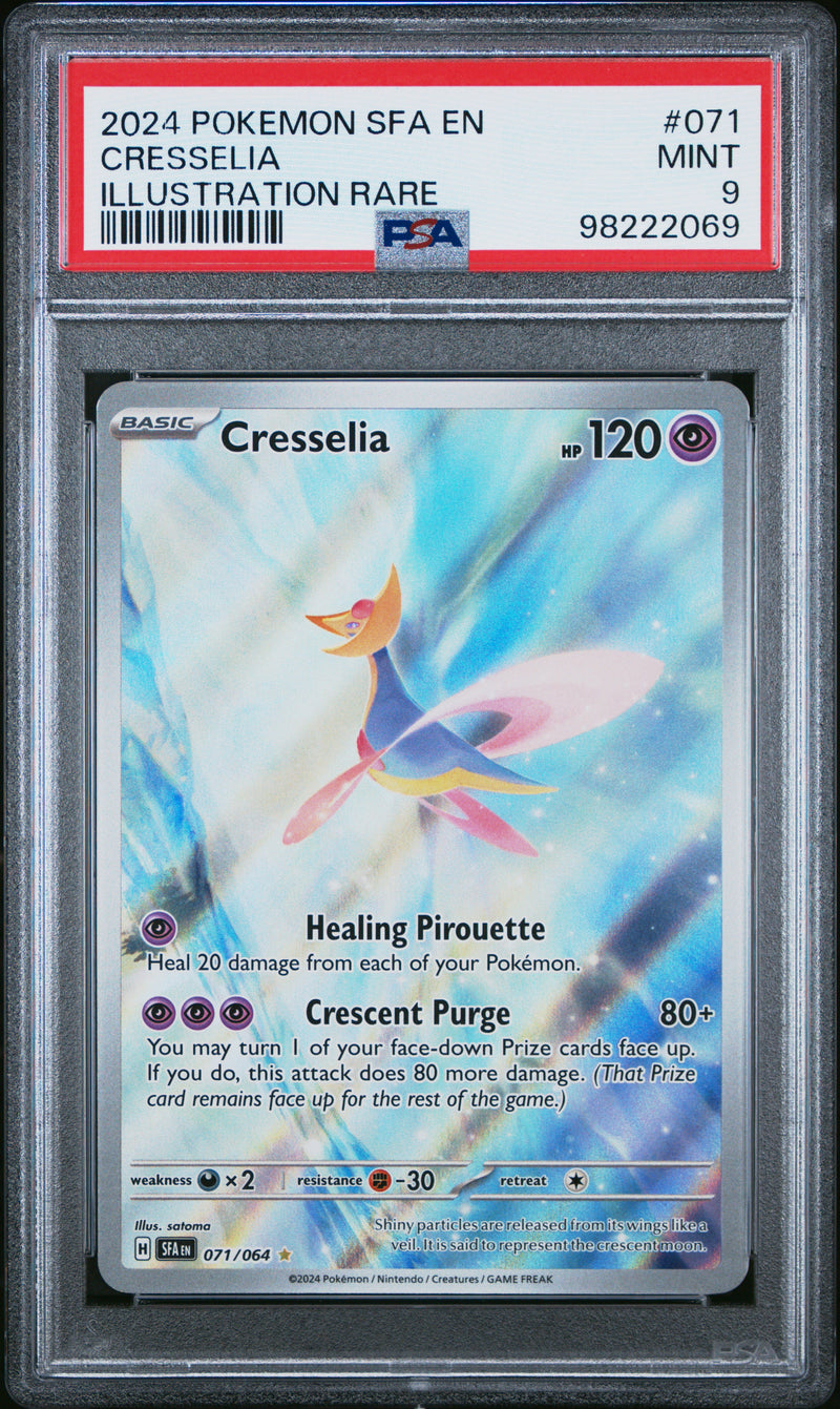 PSA MINT 9 Cresselia (071/064) [Sfa En-Shrouded Fable] - 98222069
