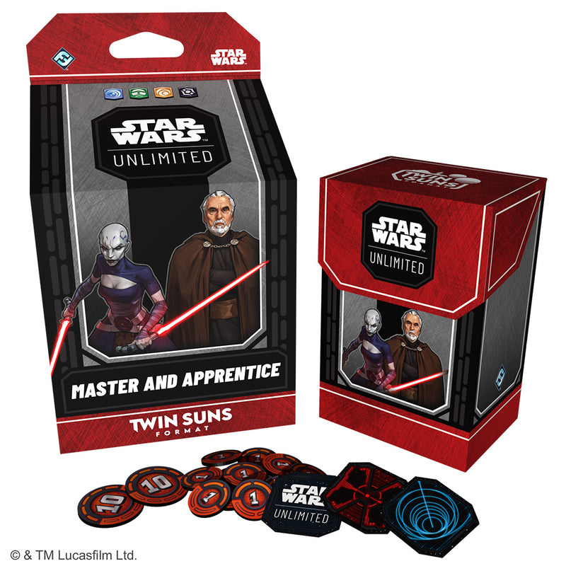 Star Wars Unlimited: Twin Suns Deck Display