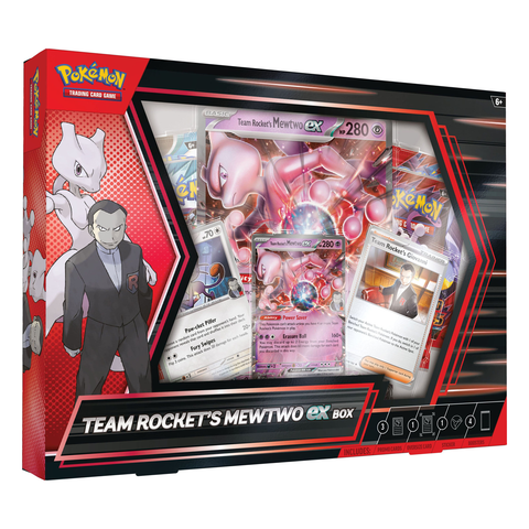 Pokémon TCG: Team Rocket’s Mewtwo ex Box