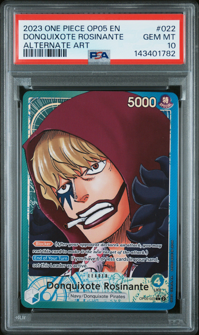 PSA GEM MT 10 Donquixote Rosinante [Op05-Awakening Of The New Era] - 143401782