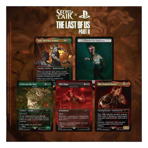 Magic the Gathering: Secret Lair: The Last of Us Part Two: Path of Retribution