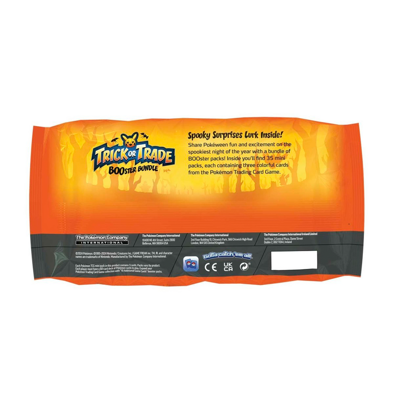 Pokmon TCG: Trick or Trade BOOster Bundle 2024 Pokmon TCG: Trick or Trade BOOster Bundle 2024