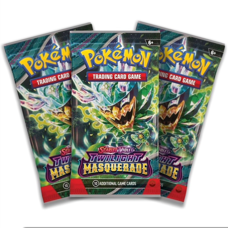 Pokémon TCG: Twilight Masquerade Booster Pack: 3 Pack