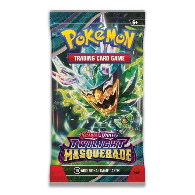 Pokmon TCG: Twilight Masquerade Booster Pack: 3 Pack Pokmon TCG: Twilight Masquerade Booster Pack: 3 Pack