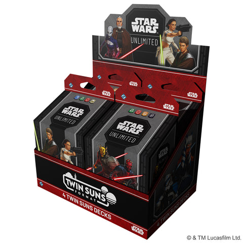 Star Wars Unlimited: Twin Suns Deck Display