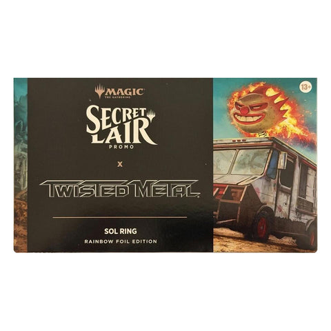 Magic the Gathering: Secret Lair x Twisted Metal: Sol Ring - Rainbow Foil Edition