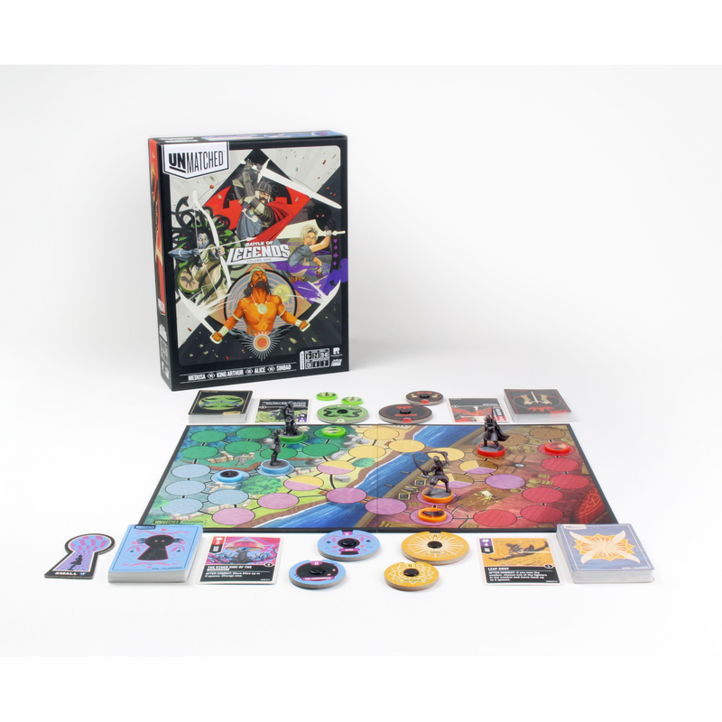 Unmatched: Battle of Legends Vol. 1 - King Arthur, Alice, Medusa, Sinbad