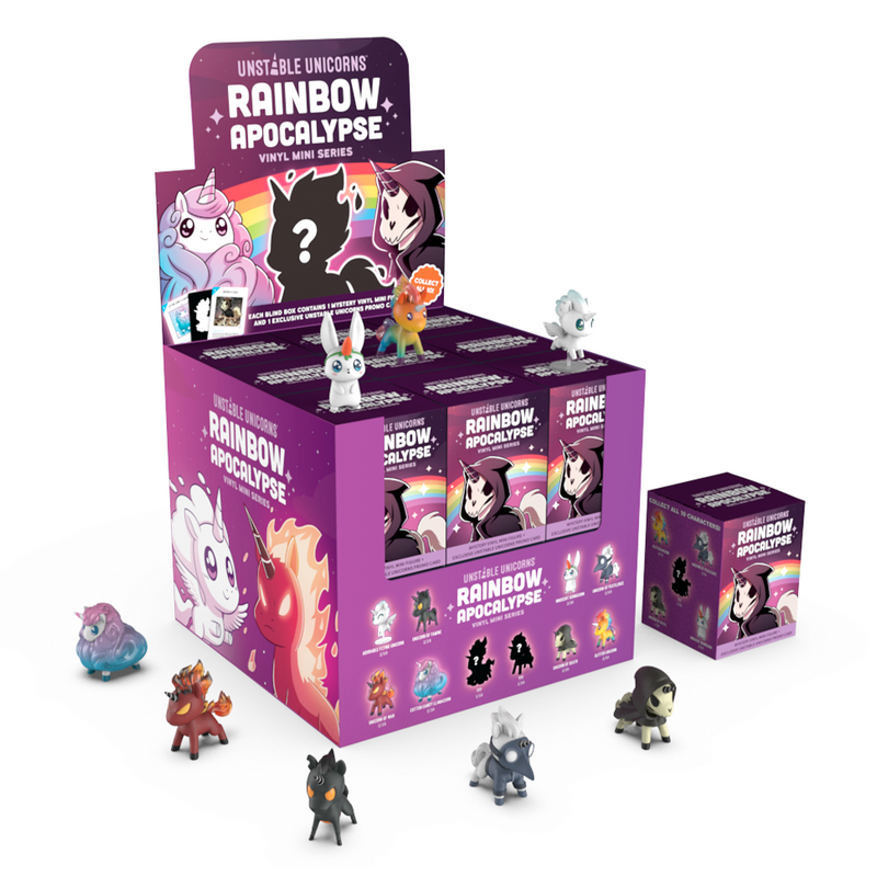 Unstable Unicorns: Vinyl Mini Blind Box: Rainbow Apocalypse