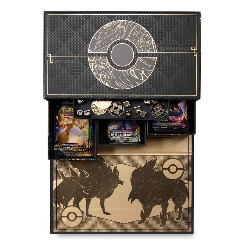 Pokemon TCG: Sword & Shield - Ultra-Premium Collection (Zacian & Zamaz Pokemon TCG: Sword & Shield - Ultra-Premium Collection (Zacian & Zamaz