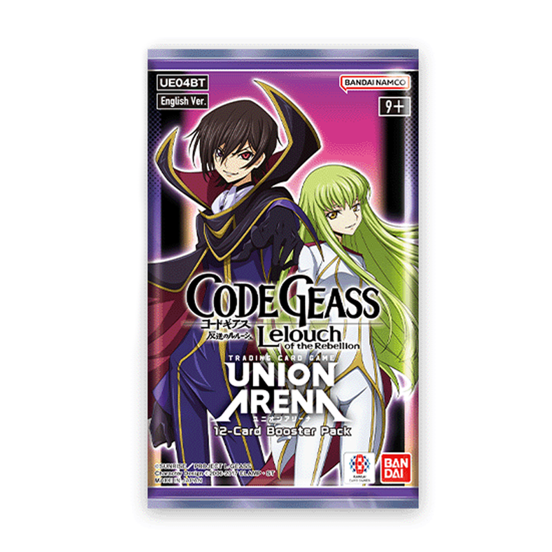 Union Arena Card Game: Code Geass: Lelouch of the Rebellion: Booster Display