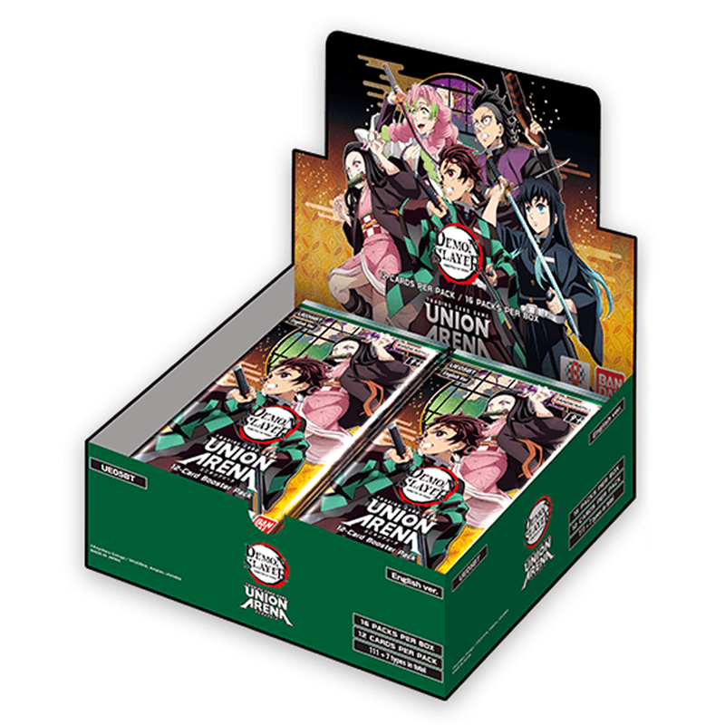 Union Arena Card Game: Demon Slayer: Booster Display