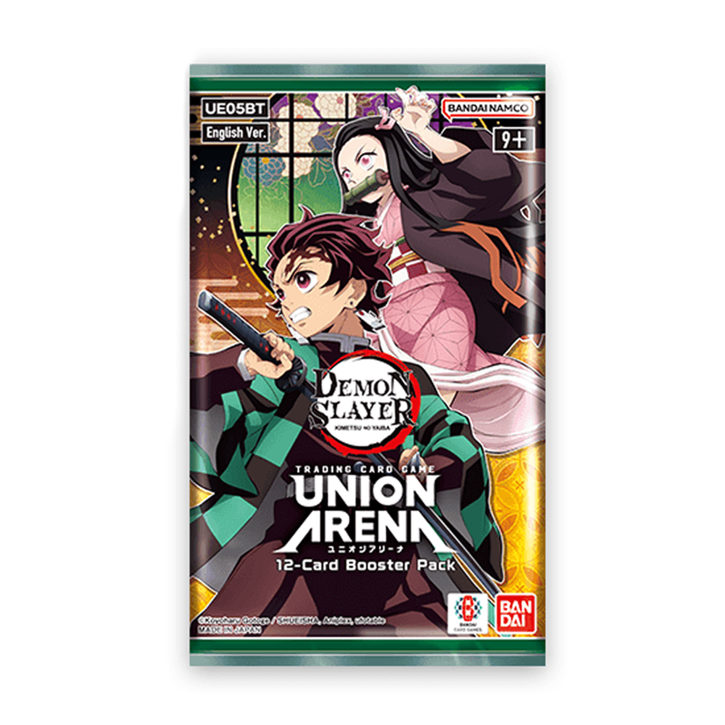 Union Arena Card Game: Demon Slayer: Booster Display