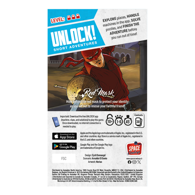 Unlock! Short: Red Mask