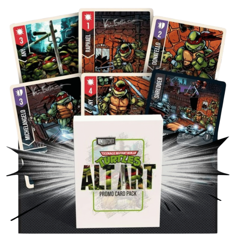 Unmatched Adventures: TMNT - Alternate Art Limited Edition Card Pack