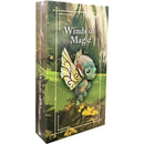 Winds of Magic board game expansion box featuring a whimsical flying creature with golden wings against a forest backdrop. 