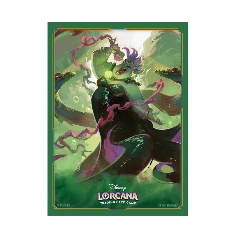 Lorcana TCG: Ursula Sleeves - Deceiver of All (65-Pack)
