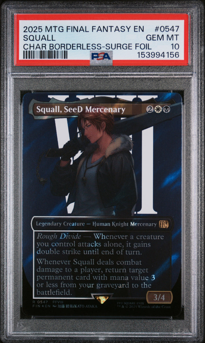 PSA GEM MT 10 Squall[Magic The Gathering Final Fantasy] - 153994156