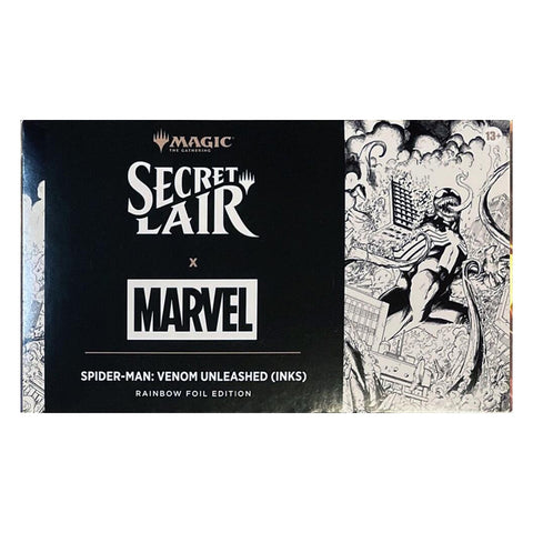 Magic the Gathering: Secret Lair x Marvel: Spider-Man: Venom Unleashed (Inks) - Rainbow Foil