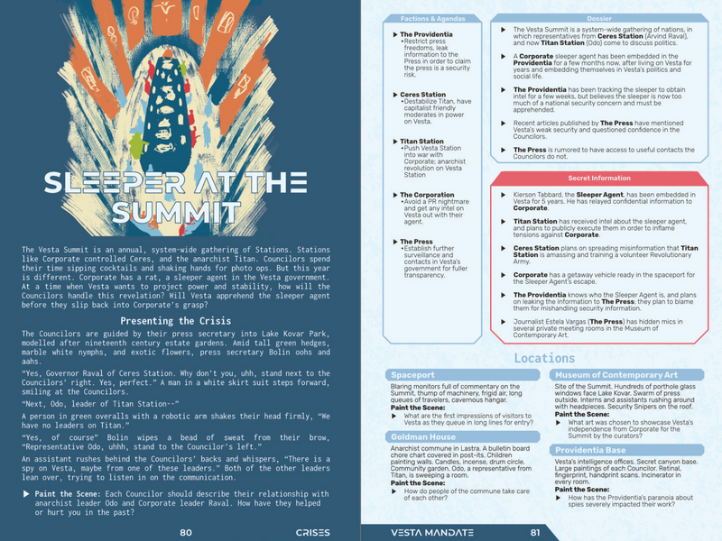 Vesta Mandate