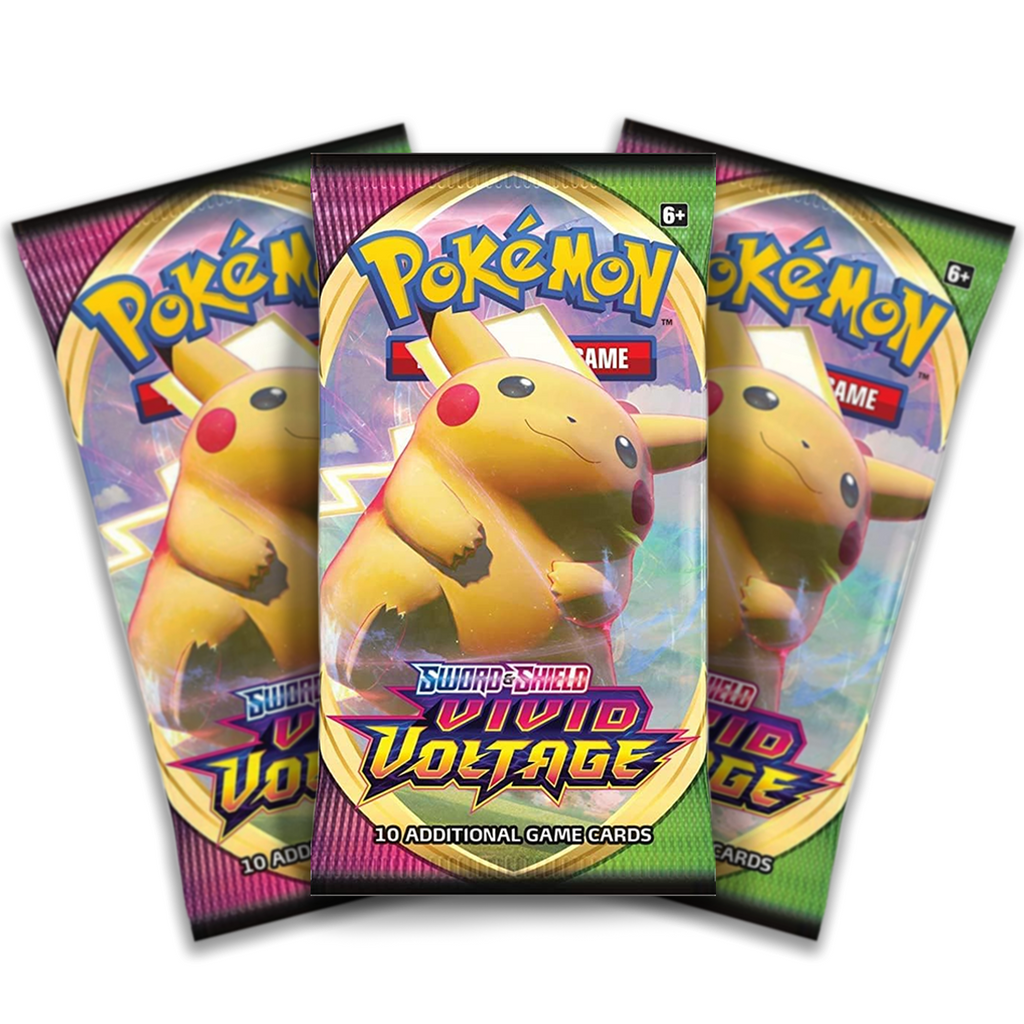 Pokmon TCG: Vivid Voltage Booster Pack: 3 Pack Pokmon TCG: Vivid Voltage Booster Pack: 3 Pack