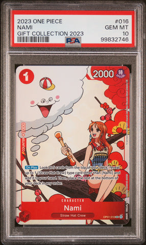 PSA GEM MT 10 Nami (Gift Collection 2023) [One Piece Promotion Cards] - 99832746