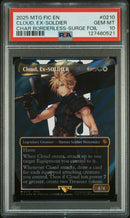 PSA GEM MT 10 Cloud, Ex-Soldier[Magic The Gathering Final Fantasy Commander] - 127480521