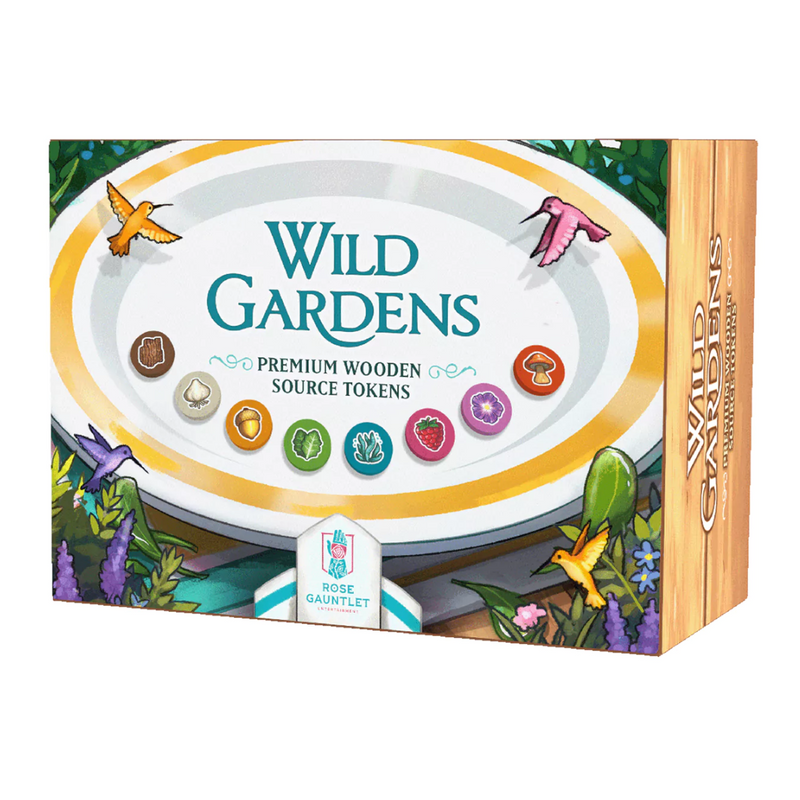 WIld Gardens: Premium Wooden Source Token Pack