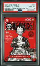 PSA GEM MT 10 Monkey D. Luffy [Japanese Promos] - 135100304