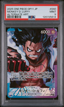 PSA MINT 9 Monkey D. Luffy [Japanese Op11-A Fist Of Divine Speed] - 120725614