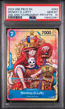 PSA GEM MT 10 Monkey D. Luffy [Promos] - 148422961