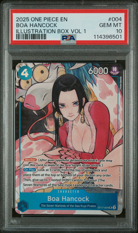 PSA GEM MT 10 Boa Hancock [Promos] - 114396501