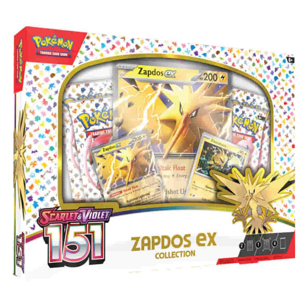 Pokmon TCG: 151 (SV3.5): Zapdos ex Collection Pokmon TCG: 151 (SV3.5): Zapdos ex Collection