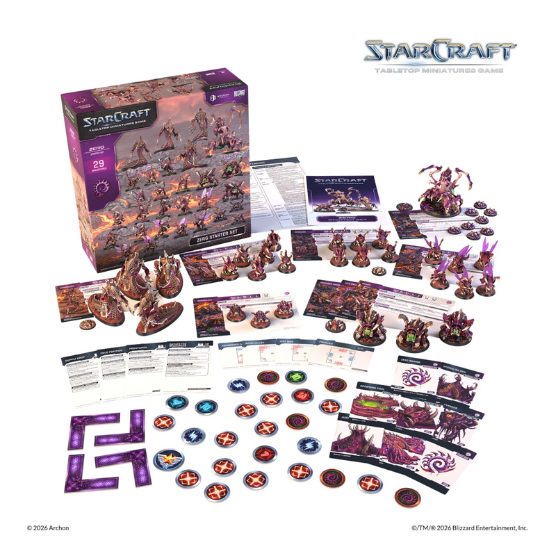 Stacraft: The Miniatures Game: Zerg: Starter Set